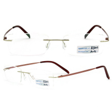 Titanium Rimless Eyeglasses (BJ12-302)